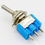 Thumbnail: 10pc/LOT Blue Mini MTS-102 3-Pin SPDT ON-ON 6A 125VAC Miniature Toggle Switches