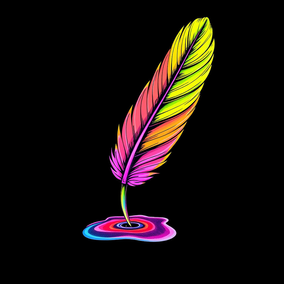 A neon quill next to an ink well.jpg