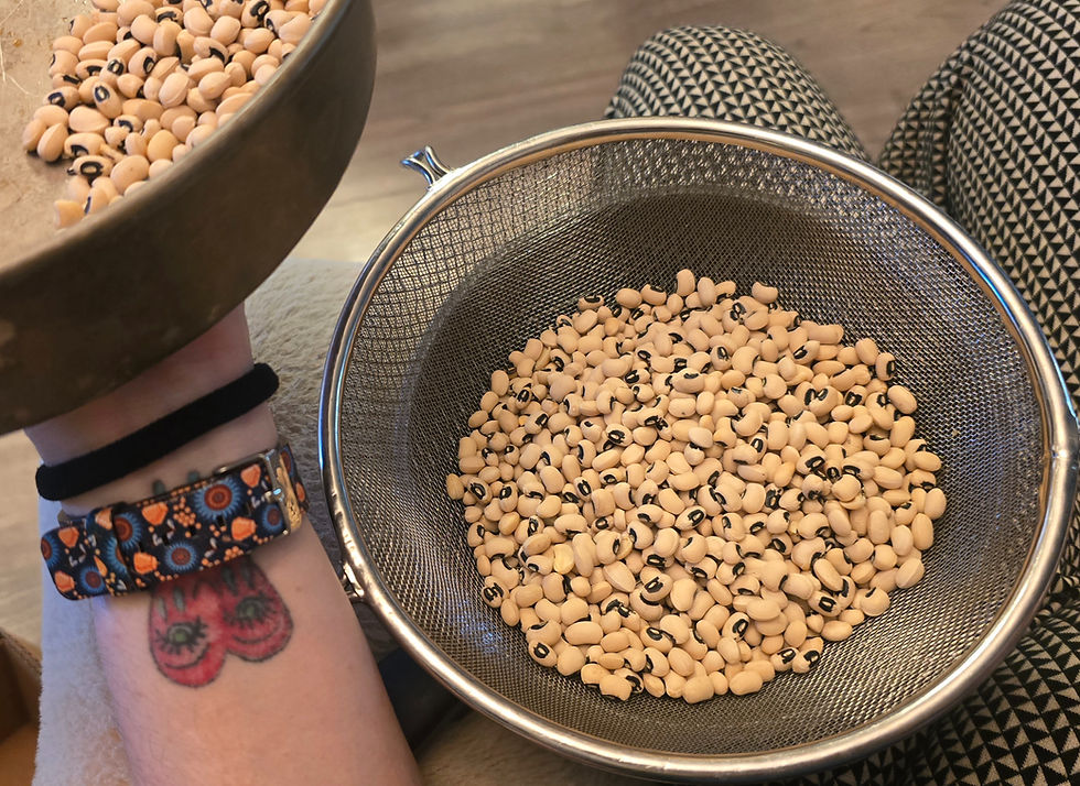 Sometimes in life you have to sort things out and decide what you want to keep for nourishment and what you want to leave behind.