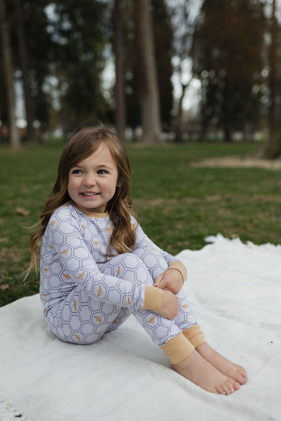 Thumbnail: Honey Bee Bamboo Two Piece Set