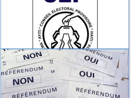 LE CONSEIL ELECTORAL PROVISOIRE(CEP) ANNONCE LE REPORT DU TRÈS CONTROVERSÉ RÉFÉRENDUM