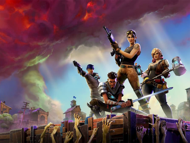 A crew of video game characters assembled.