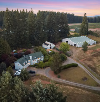 Drone real estate photography Oregon Washington Idaho aerial ranch property exterior