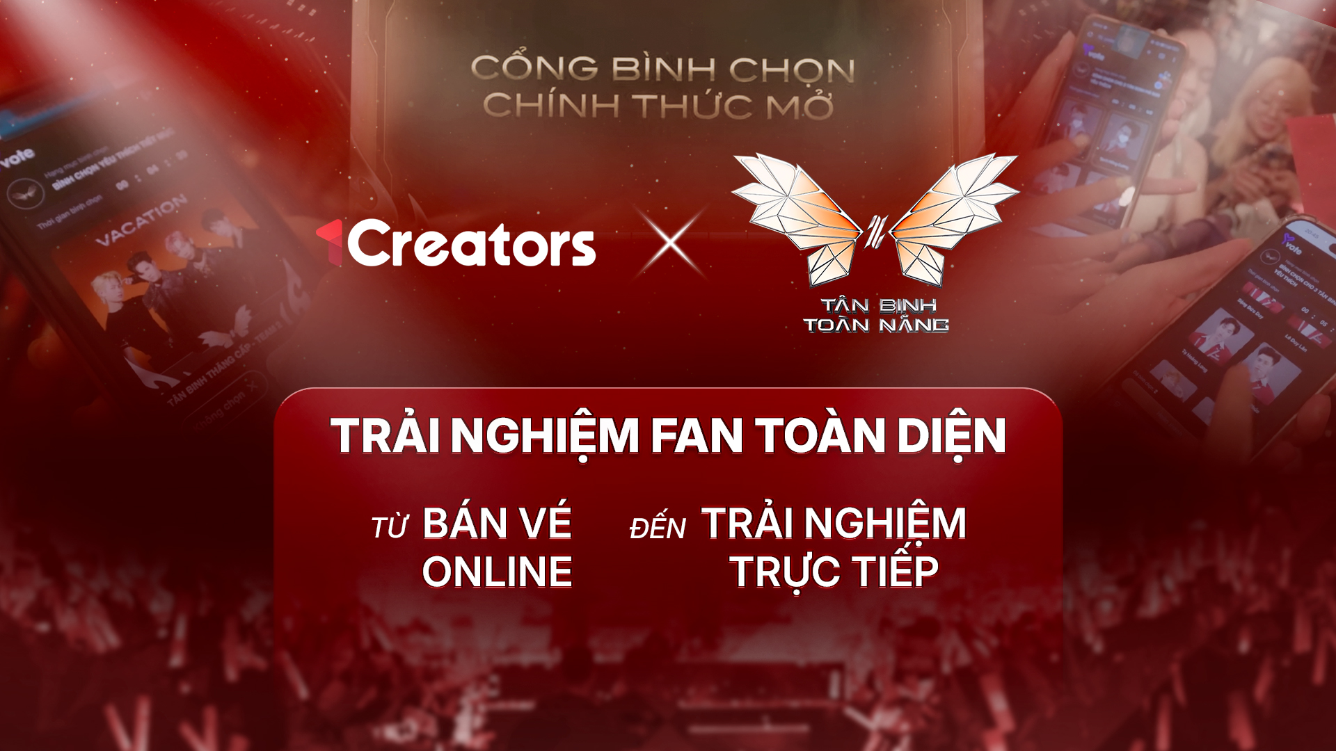 Từ Online Đến Onstage: 1Creators Mang Đến Trải Nghiệm Fan Chưa Từng Có