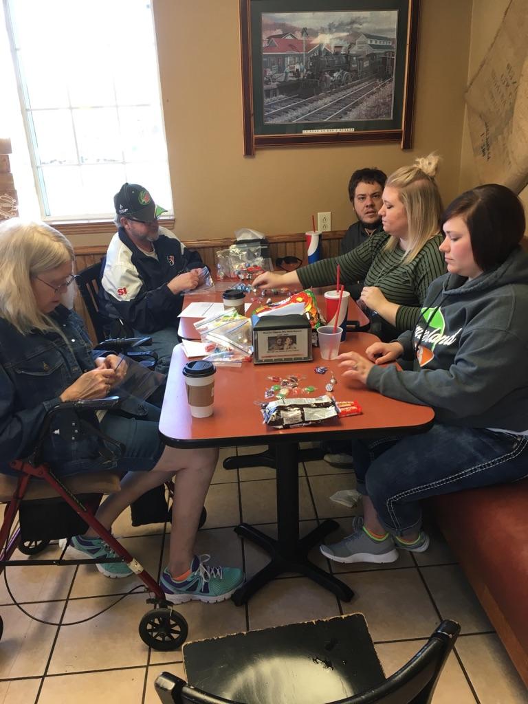 Volunteers for Coffee For a Cause