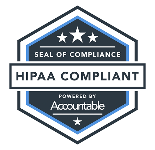 HIPAA complaince badge for Teddy Chat