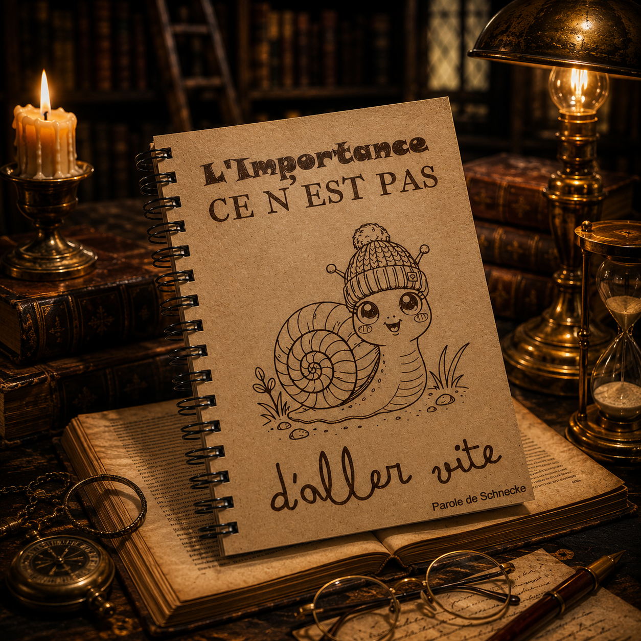 Carnet – "L’Importance ce n’est pas d’aller vite."