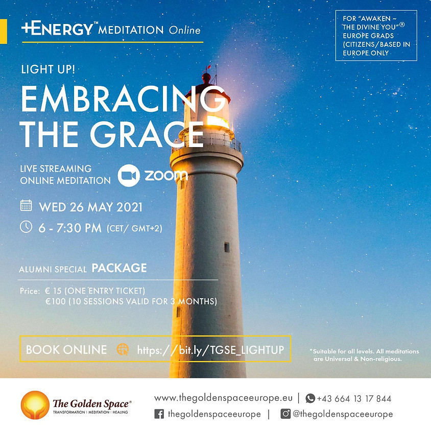 EMBRACING THE GRACE Light-Up Online for the "Awaken ~ The Divine You" Graduates