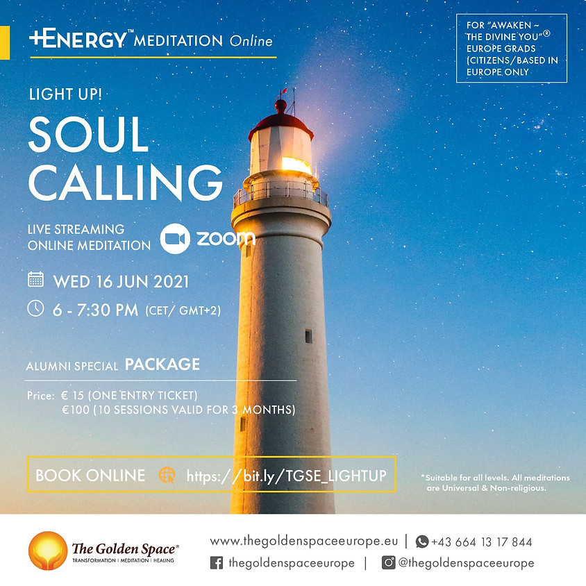 SOUL CALLING Light-Up Online for the "Awaken ~ The Divine You" Graduates