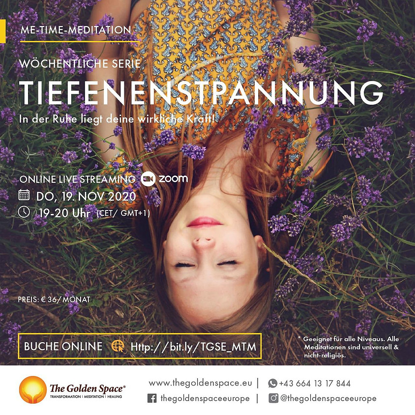 Me-Time-Meditation November Tiefenentspannung