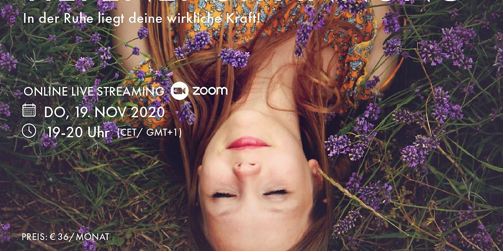 Me-Time-Meditation November Tiefenentspannung