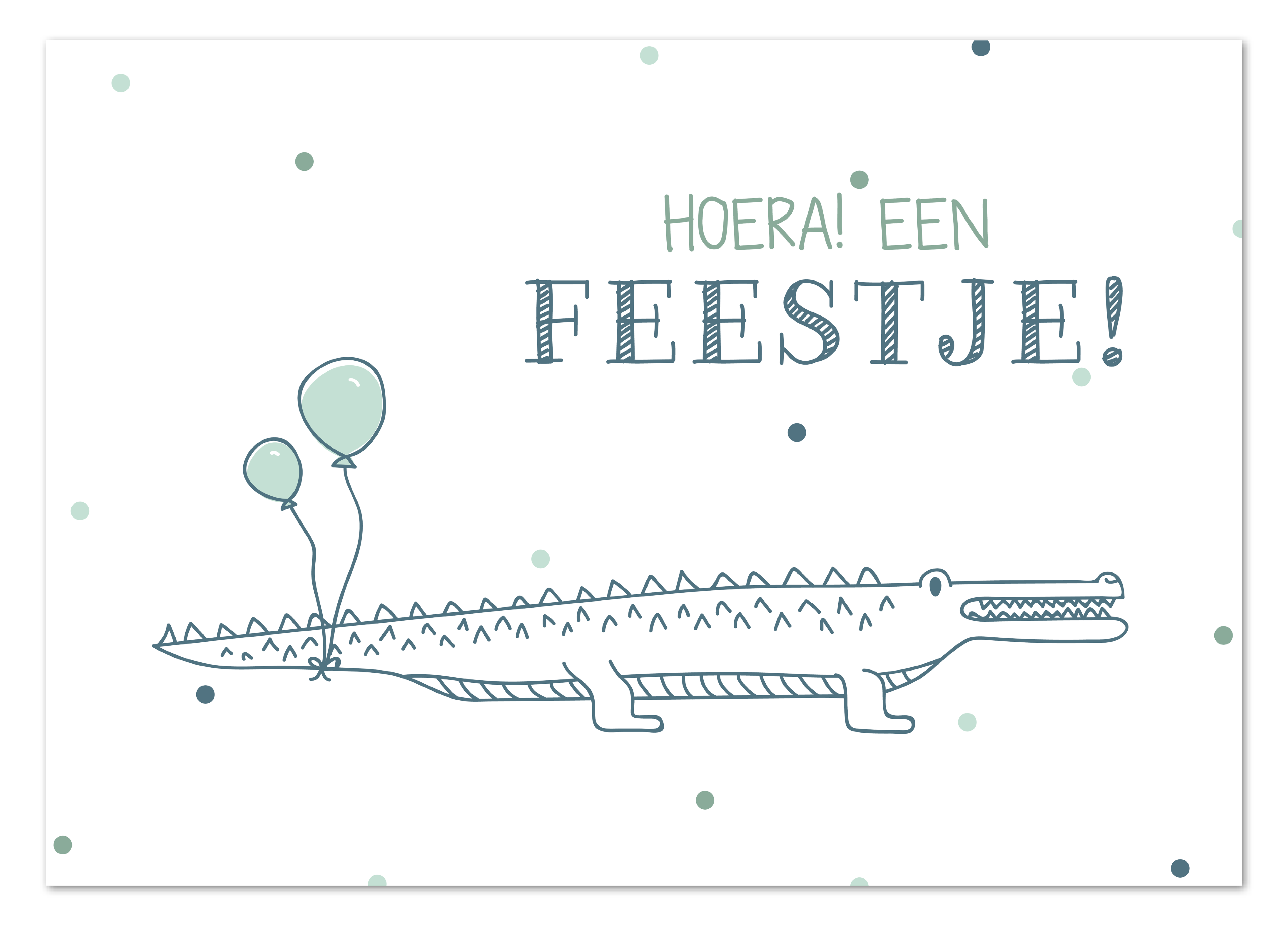 Hoera! Een feestje