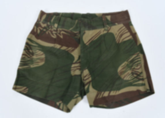 Rhodesian army Fireforce camo shorts