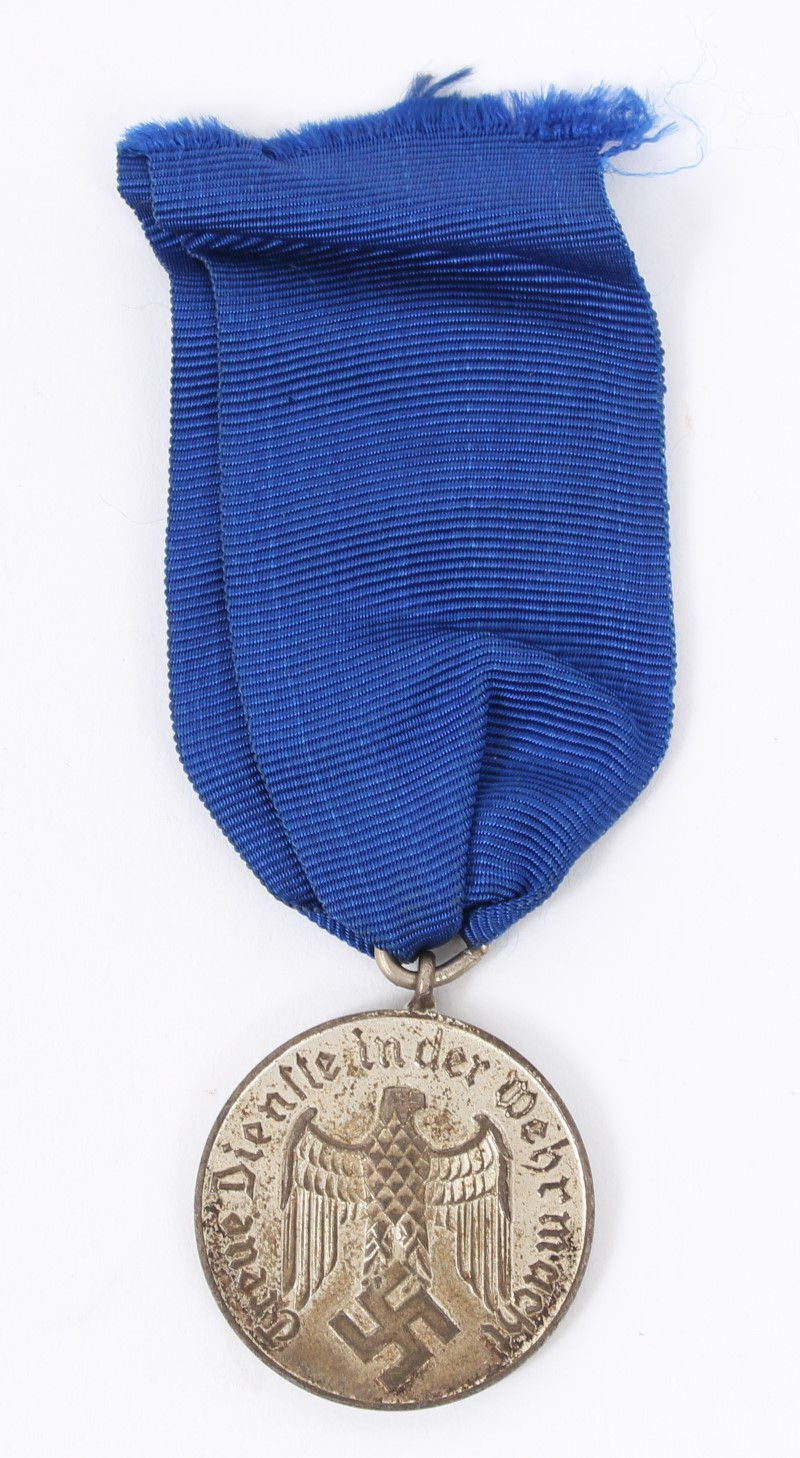 Thumbnail: WWII German Army Long Service Medal 4 years