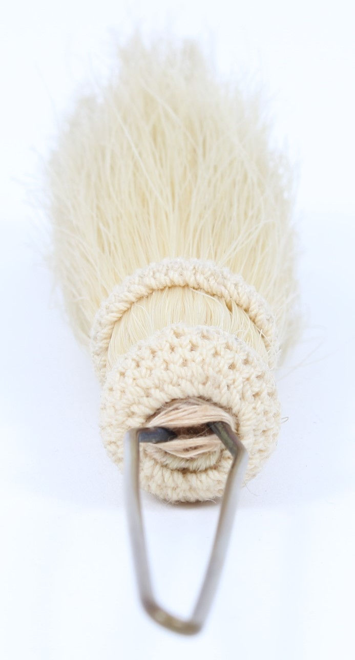 Thumbnail: British Army Victorian era busby horse hair regimental white plume