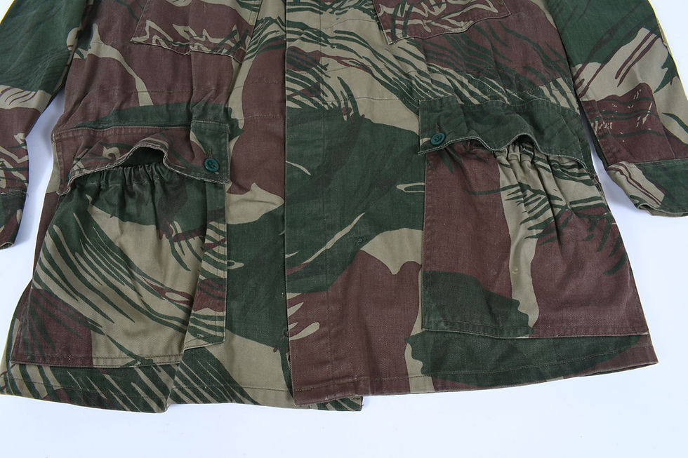 Thumbnail: Rhodesian Army 1st Pattern Type-A Camo Field Jacket with Liner