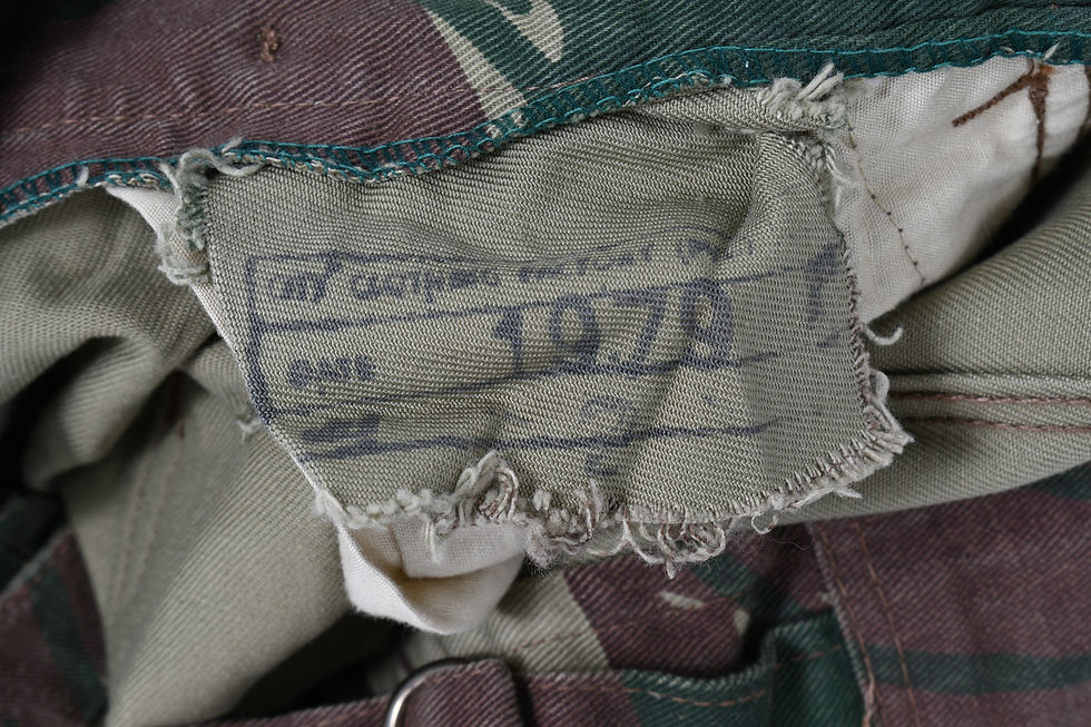 Thumbnail: Rhodesian Army Type II Named Camo Pants by City Clothing Factory