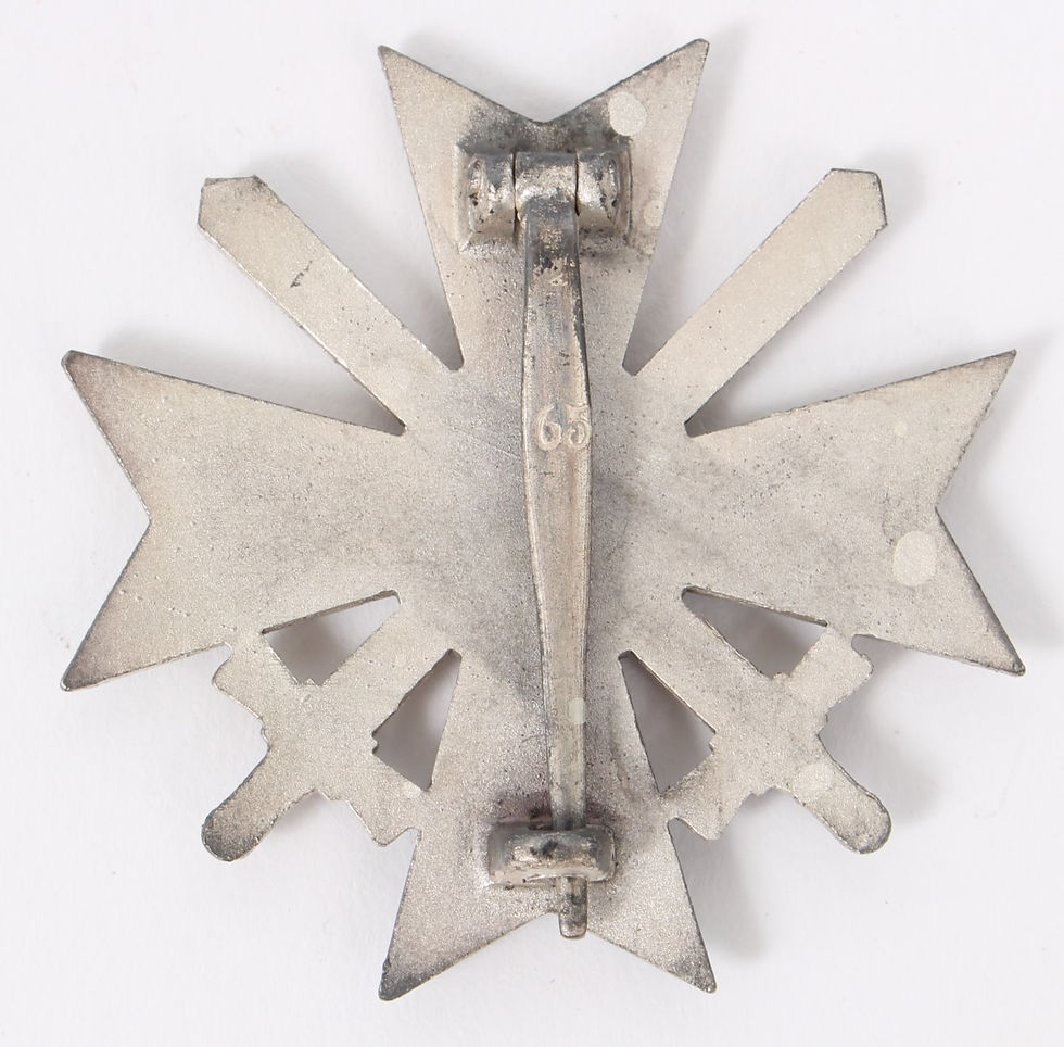 Thumbnail: WWII German War Merit Cross 1st Class w/ Swords by Klein & Quenzer