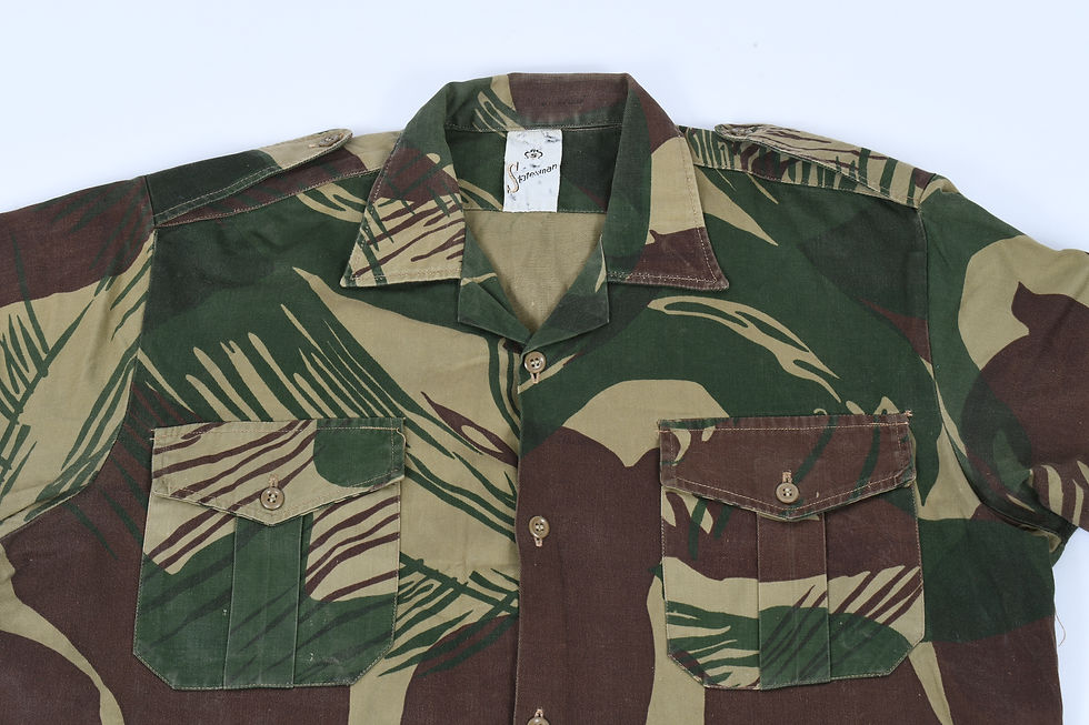 Thumbnail: Rhodesian Army Enlisted Man Long Sleeves Camo Shirt by States