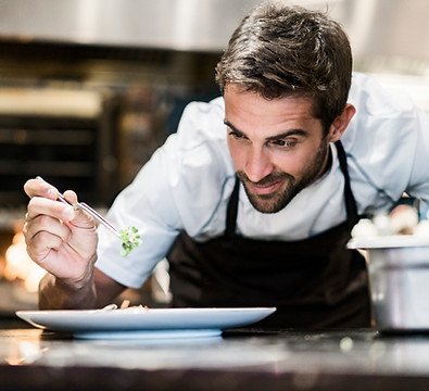 Chef au travail