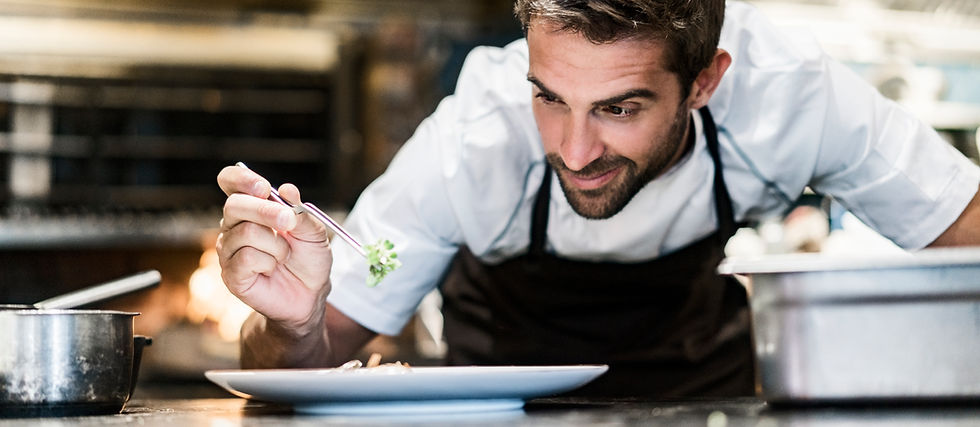 Chef bei der Arbeit