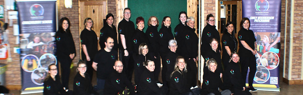 Craigahlbert Staff standing in a group