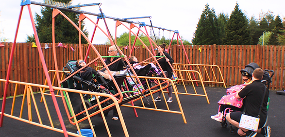 Adaptive swings provide inclusive play