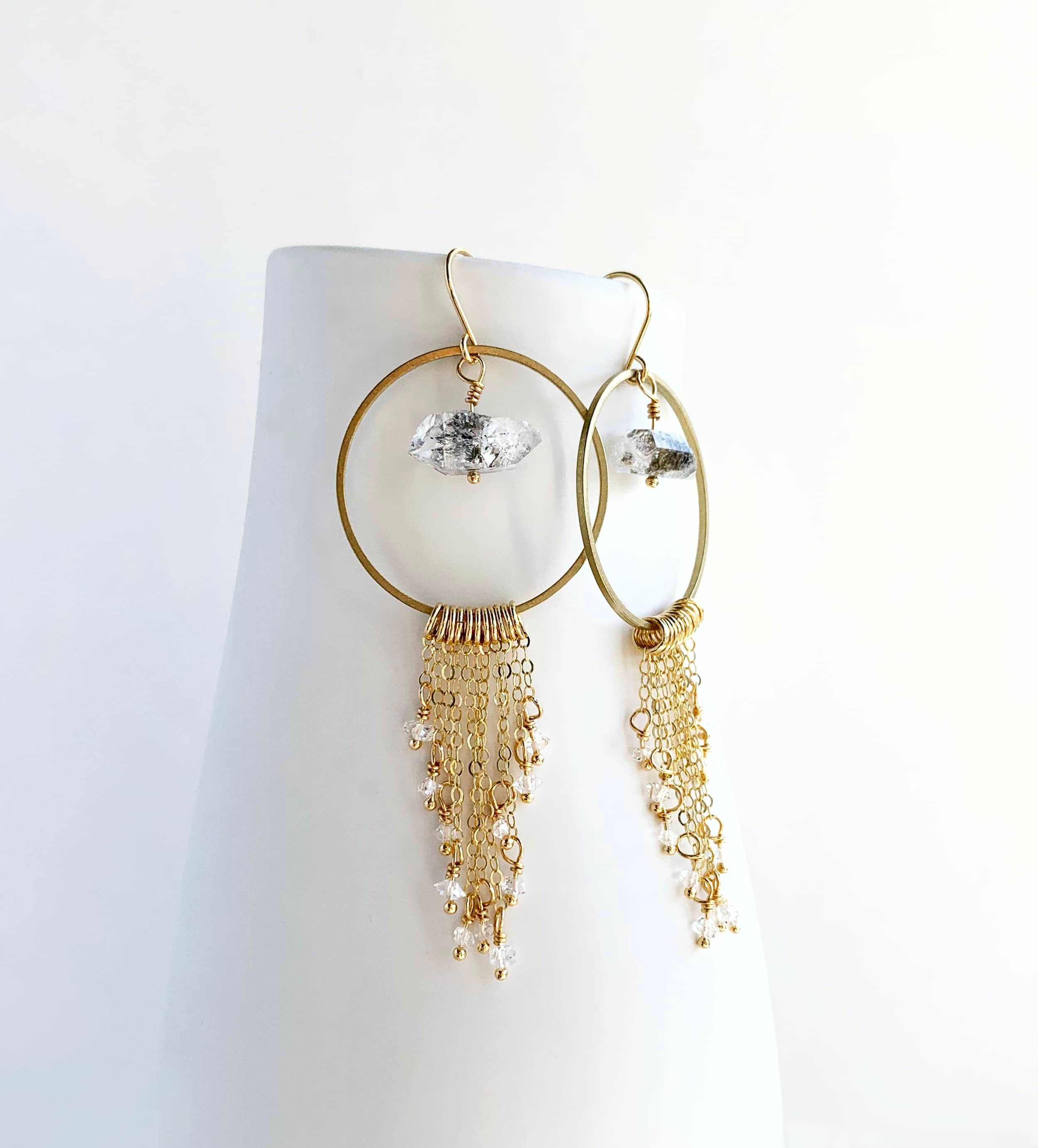Herkimer Diamond Earrings | Laura Stark Designs