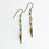 Thumbnail: Long Spike Blue Earrings
