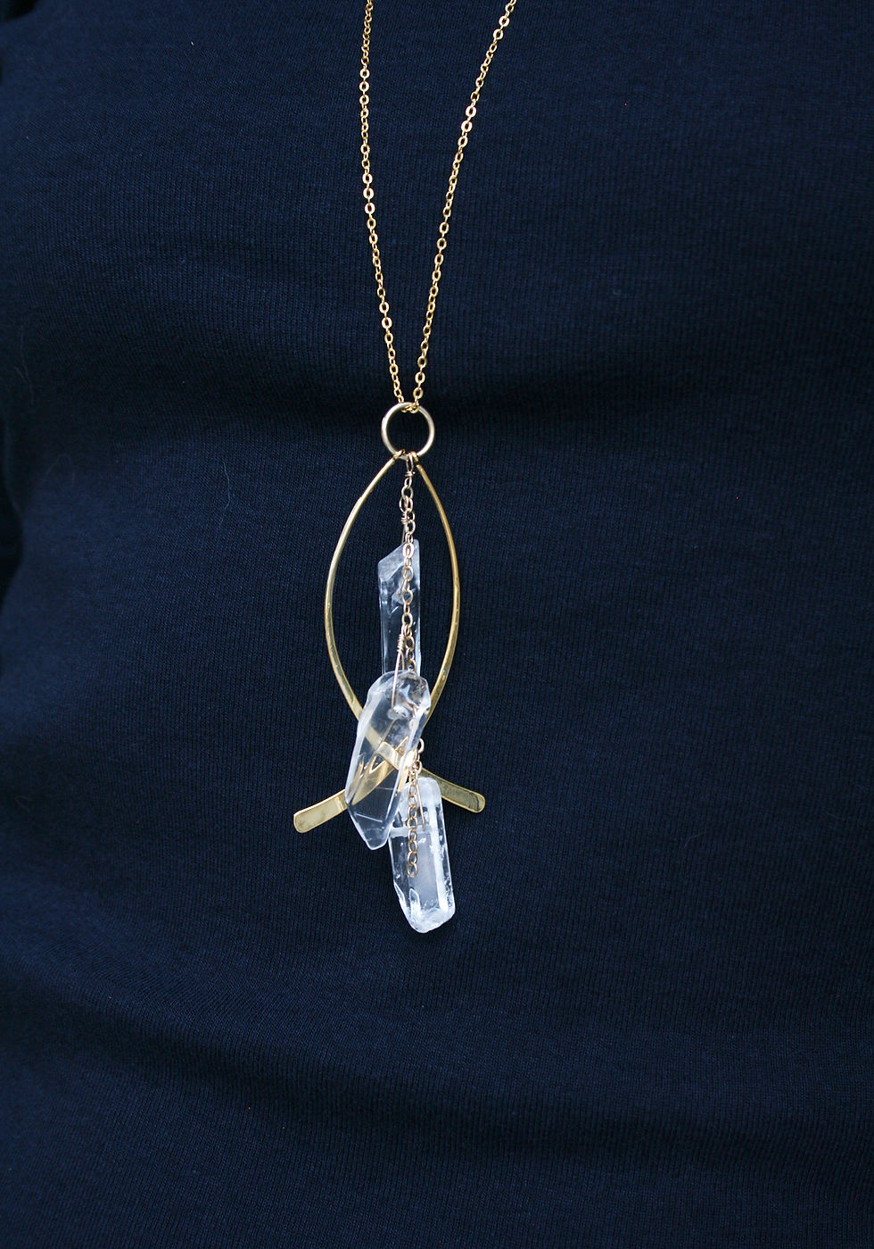 Thumbnail: Bohemian Crystal Necklace | Laura Stark Designs