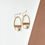 Thumbnail: Oval Moonstone Dangle Earrings