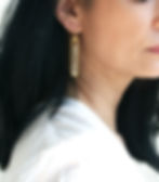 Natural Stone Quartz Earrings
