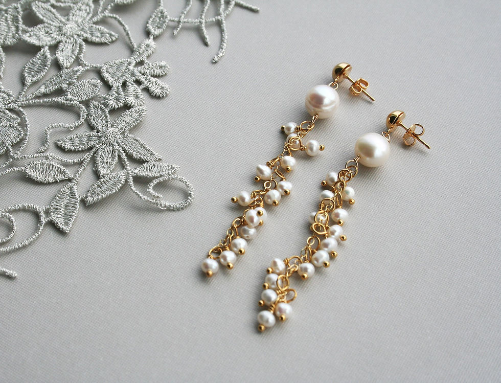 Thumbnail: Pearl Bridal Jewelry