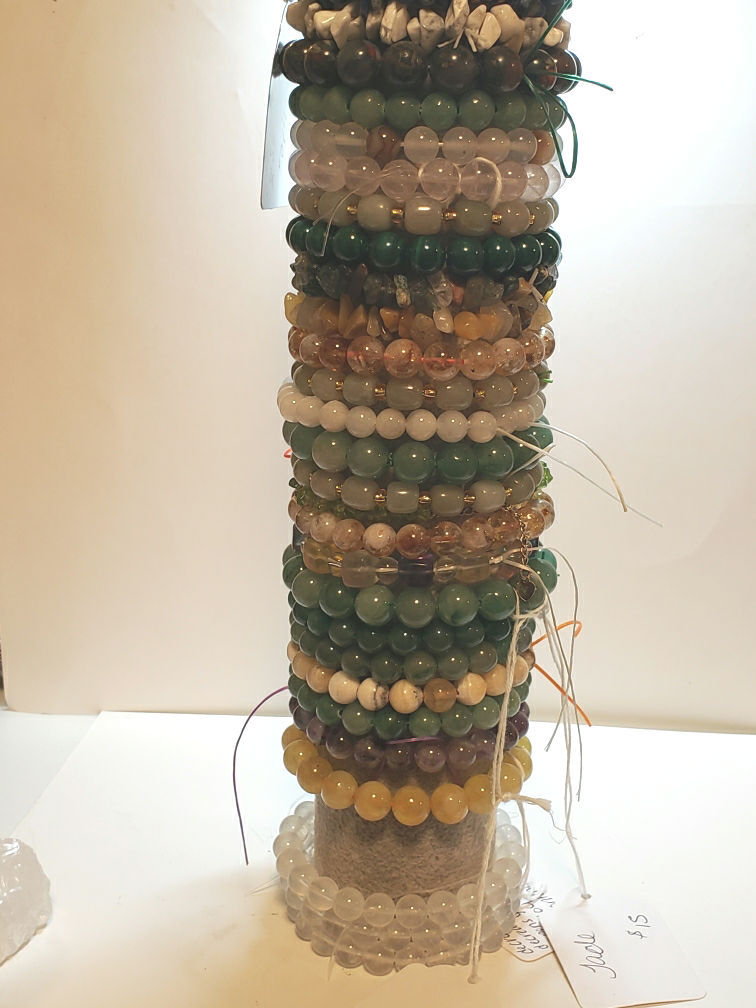 Thumbnail: Assorted crystal braclets price varies from 20-35$