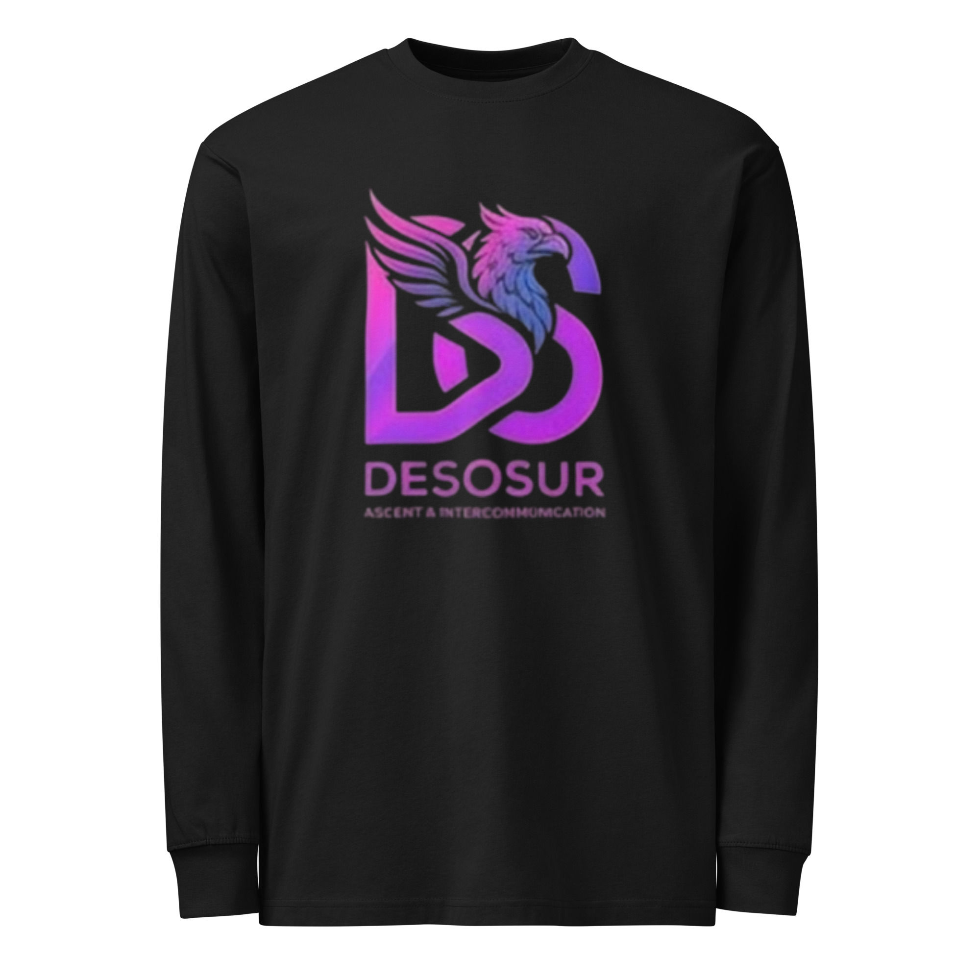 DESOSUR Men's heavyweight long sleeve t-shirt