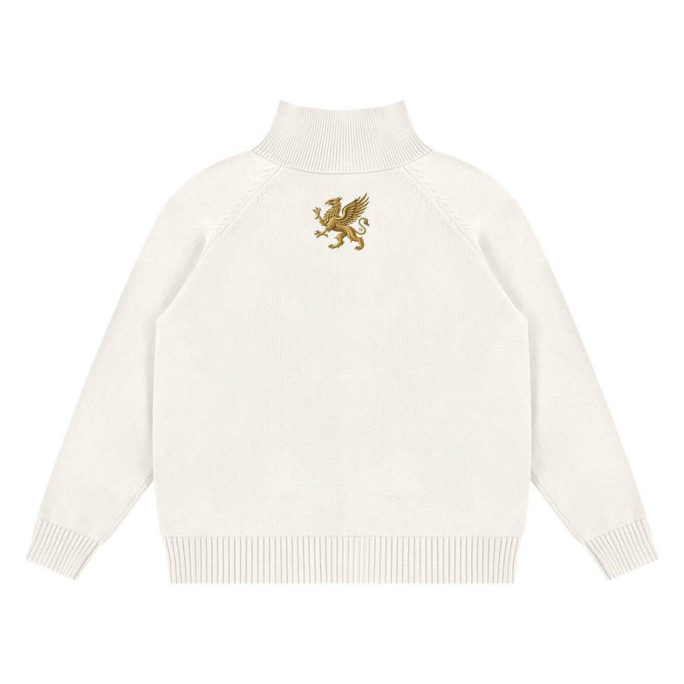 Thumbnail: DESOSUR 4 KINGS Unisex Quarter-Zip Pullover Sweatshirt