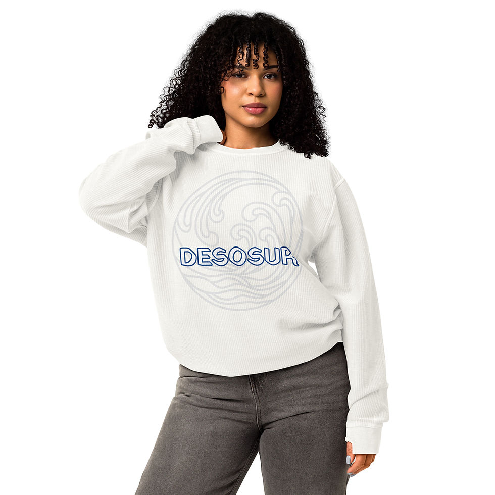 Thumbnail: DESOSUR FLOW Comfy Cord Sweatshirt