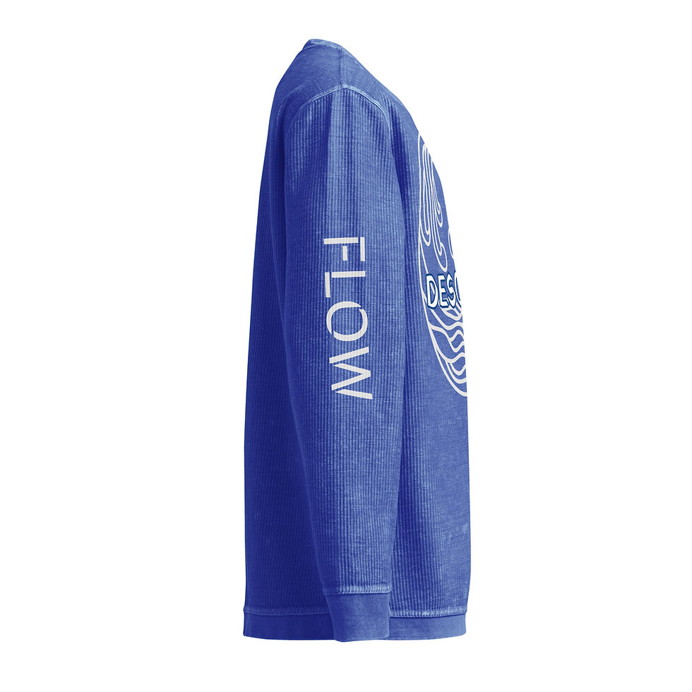 Thumbnail: DESOSUR FLOW Comfy Cord Sweatshirt