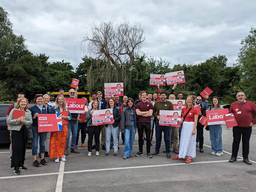 Out and about campaigning in our new Hitchin constituency