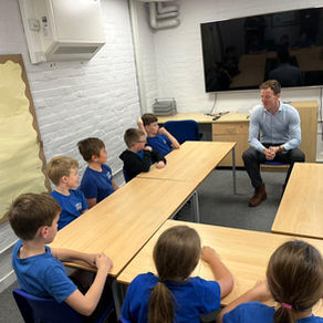Local pupils grill MP on environment at Kimpton Primary School