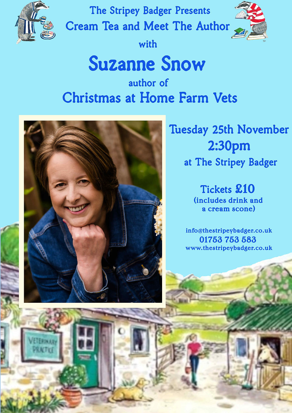 Cream Tea and Meet the Author with Suzanne Snow