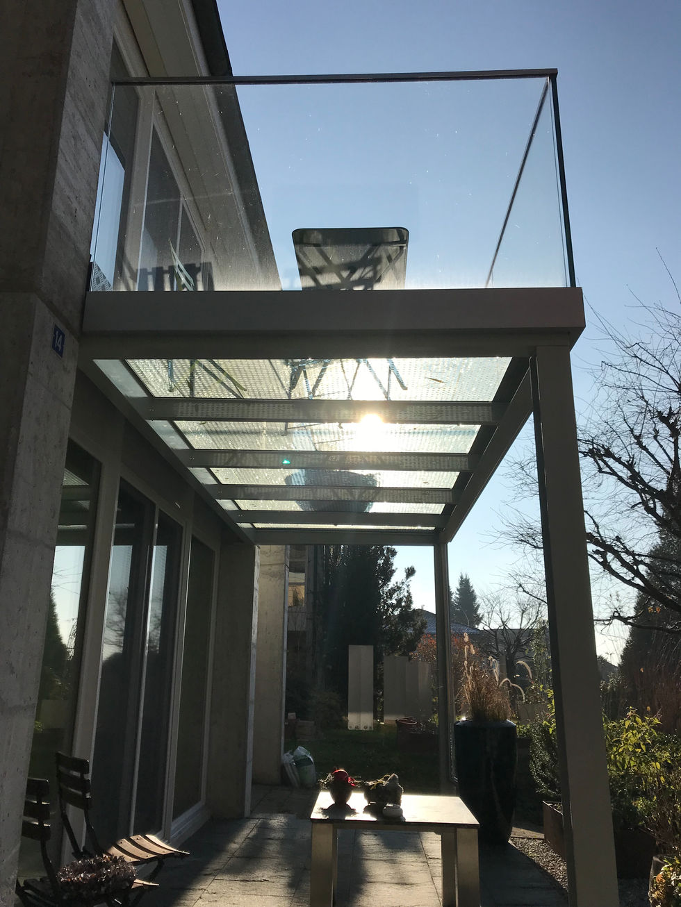 Glasgeländer