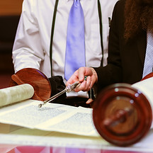 Jewish Man in Synagogue