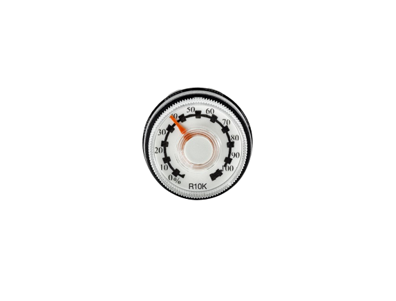 Potenciómetro, 22mm, 10 kΩ, Modelo: CPPR10K Marca: EMAS
