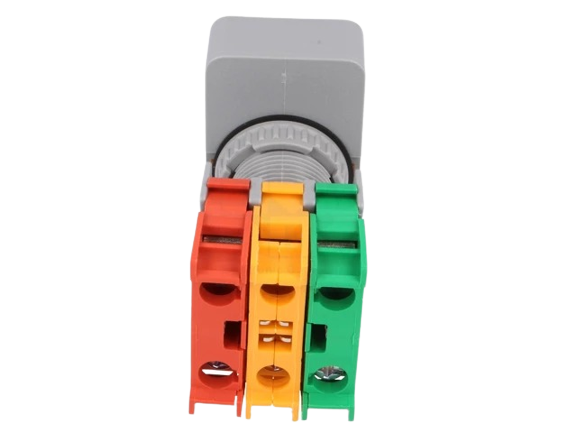Miniatura: Pulsador doble iluminado Modelo: DPB-22N 2-1O/C Marca: AUSPICIOUS