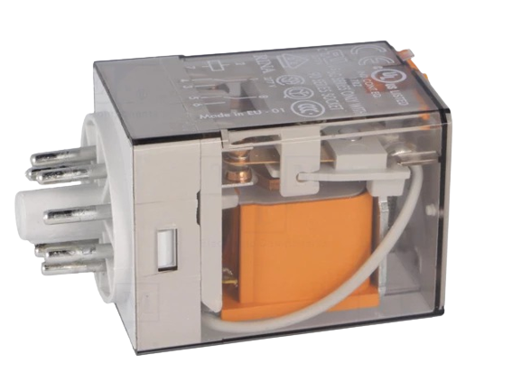 Thumbnail: Relé Electromagnético Código: 60.12.8.230.0040 Marca: FINDER