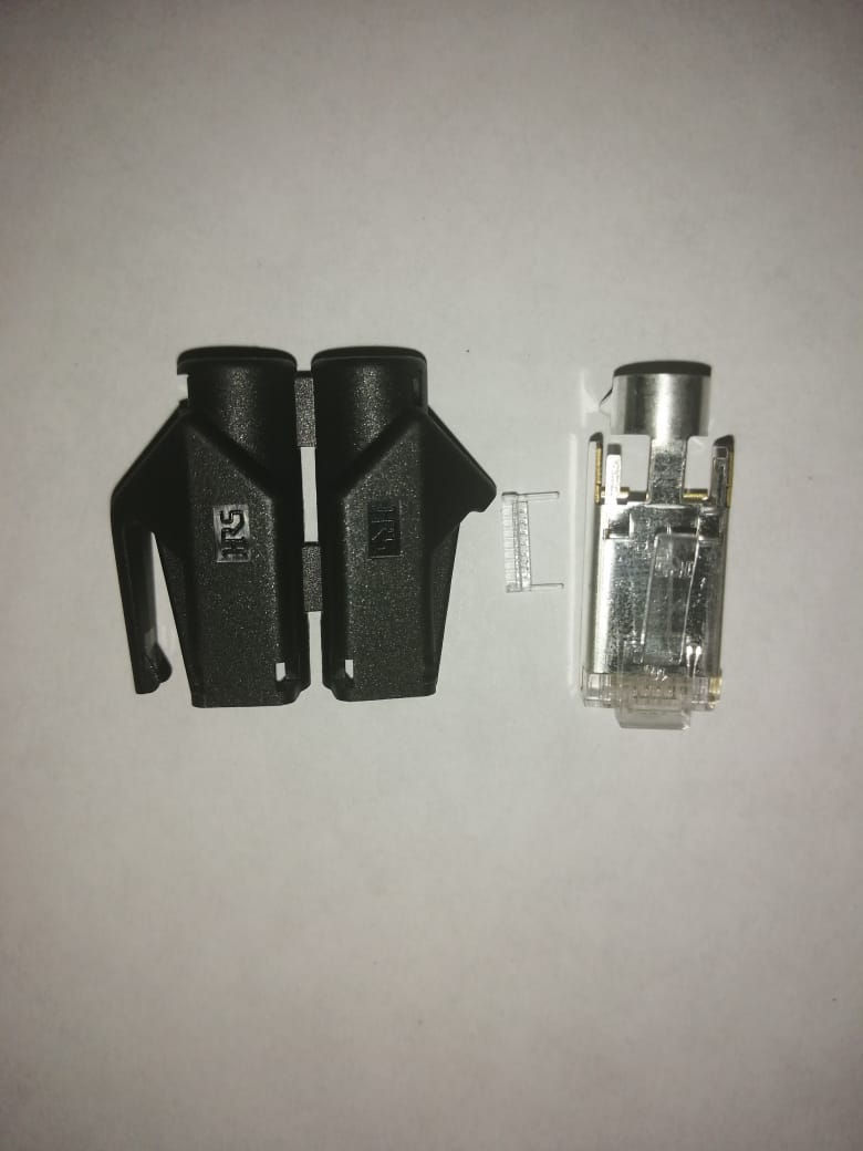 Conector RJ45, ethernet macho