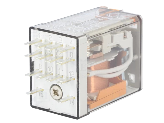 Thumbnail: Relé 14 pines Bobina 230 VAC Código: 55.34.8.230.0040 Marca: Finder