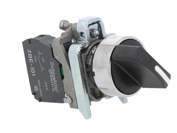 Miniatura: Selector 2 posiciones Modelo: XB4-BD21 Marca: SCHNEIDER ELECTRIC