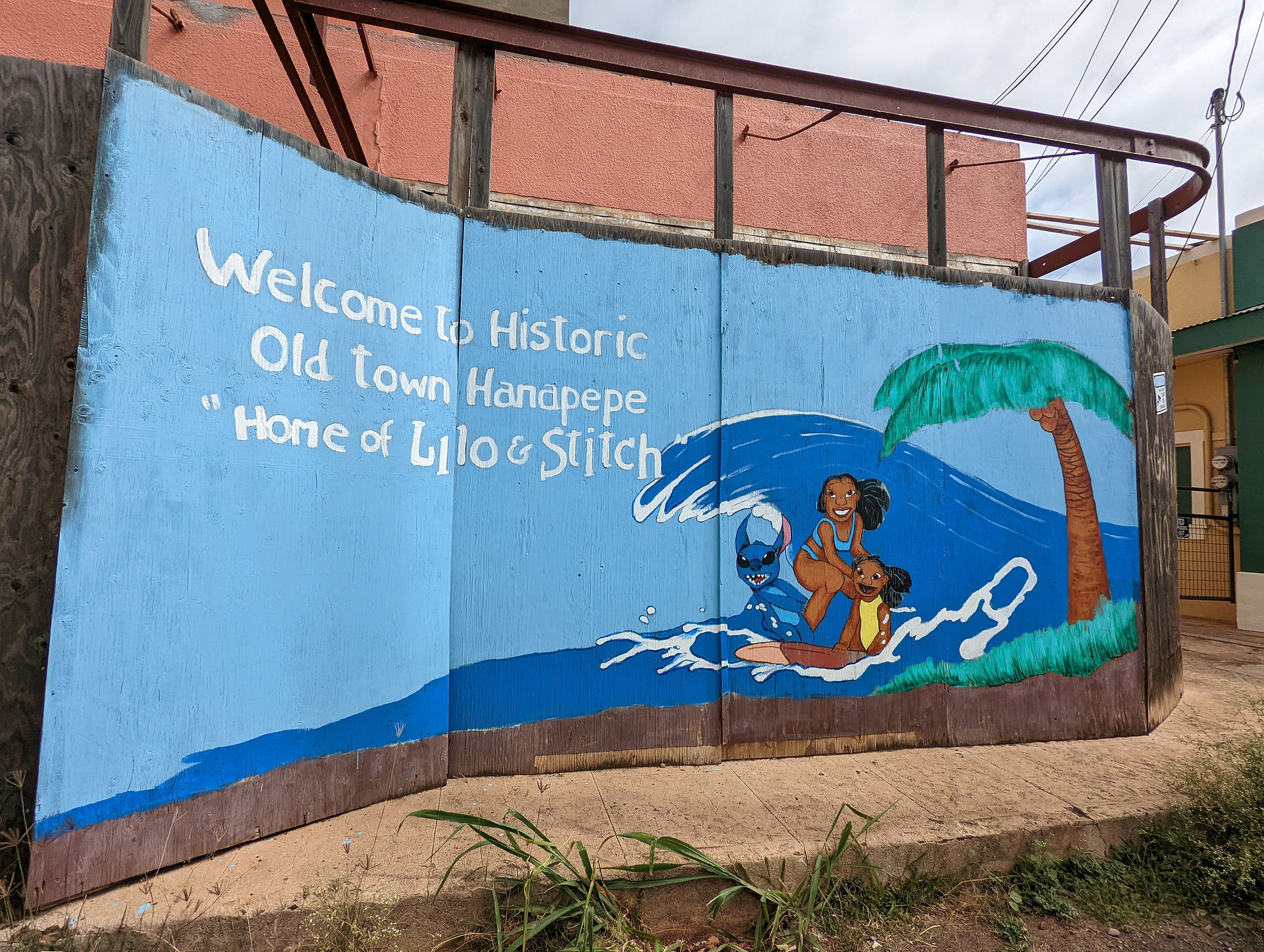 Lilo and Stitch mural 
